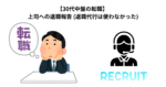 【30代中盤の転職】 上司への退職報告 (退職代行は使わなかった)